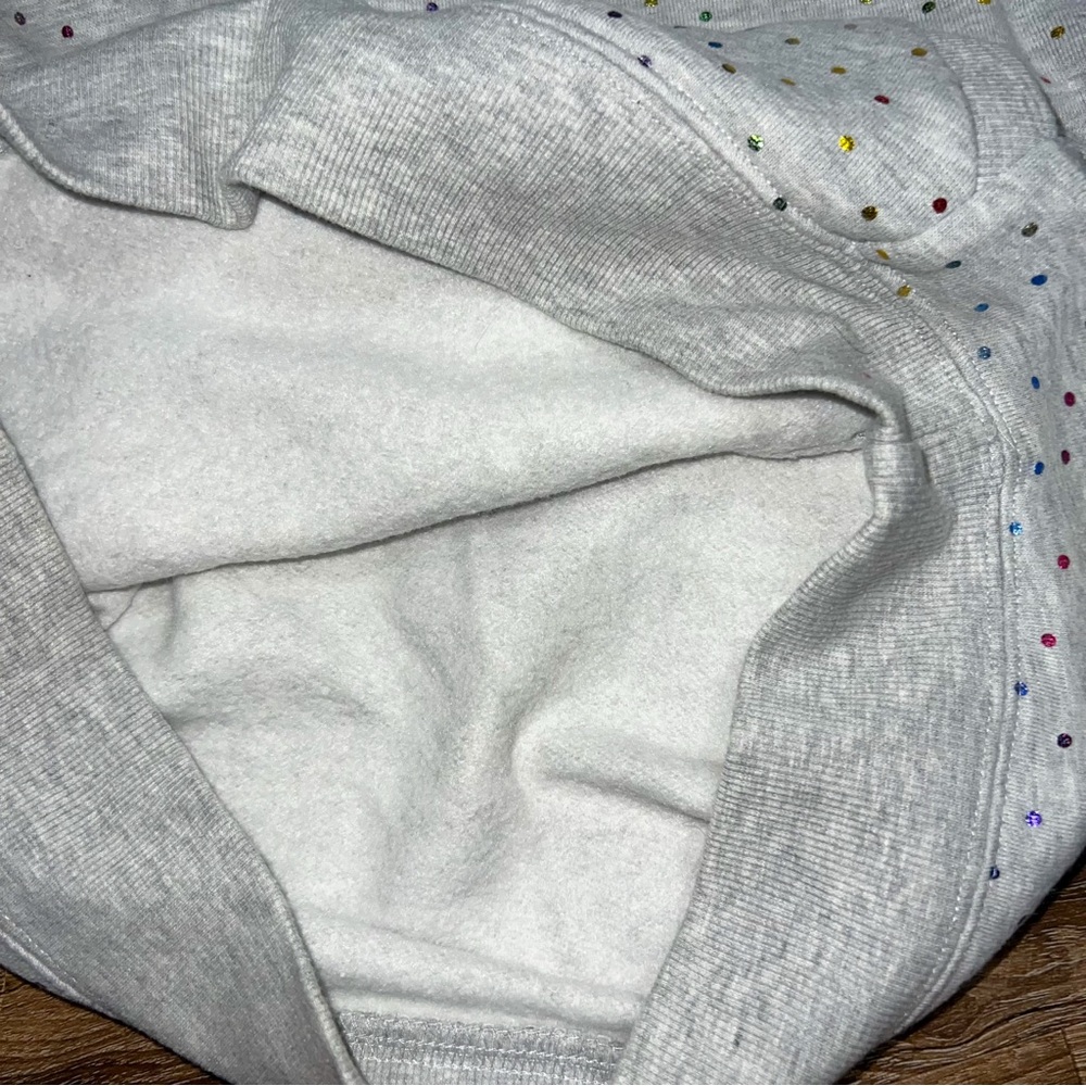 Champion Girls 2-Piece Multi-Color Polka Dot Hoodie and Sweatpants Set, Size XL - Picture 15 of 15